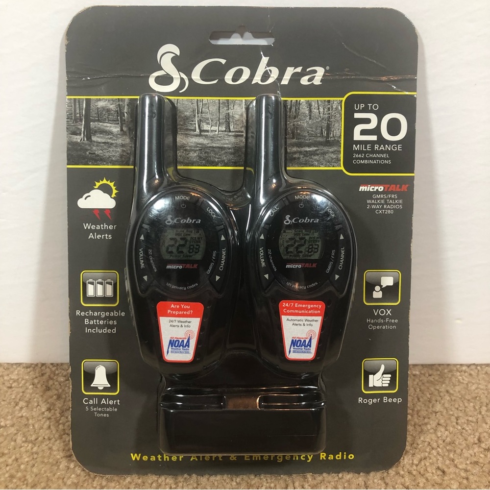 Cobra Weather Alert & Emergency Radio